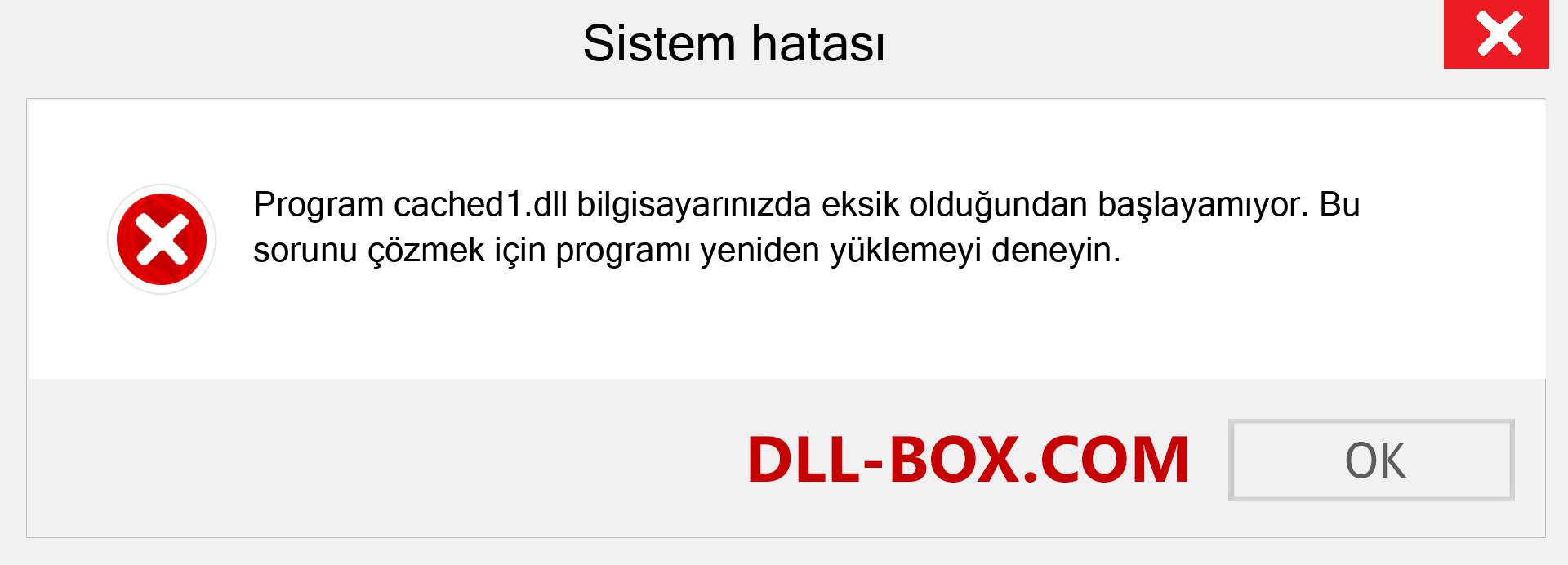 cached1.dll dosyası eksik mi? Windows 7, 8, 10 için İndirin - Windows'ta cached1 dll Eksik Hatasını Düzeltin, fotoğraflar, resimler